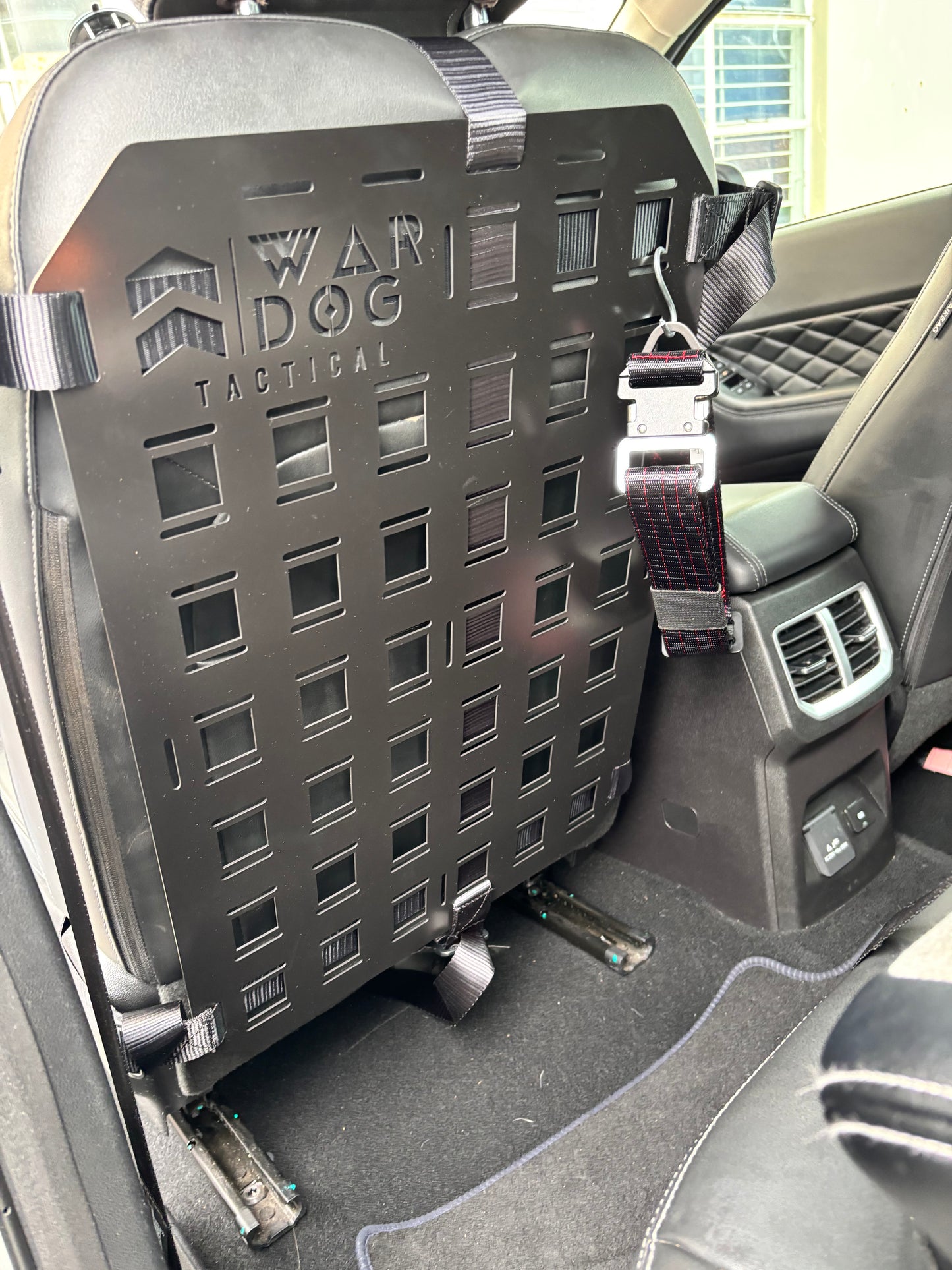 War Dog Car Seat Molle Panel