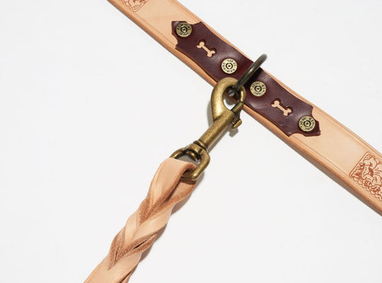 Leather Dog Lead - Leather Leash