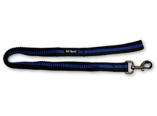 Pet Quest Bungee Leash - Red & Blue - Pet Bound Co.