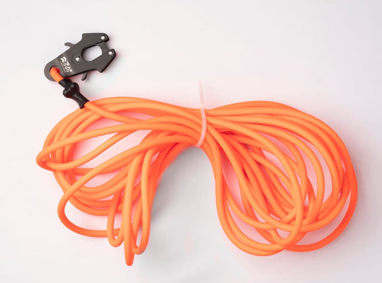 War Dog Alpha Lead - 10 Meters - Orange / 6mm / Frog - lead