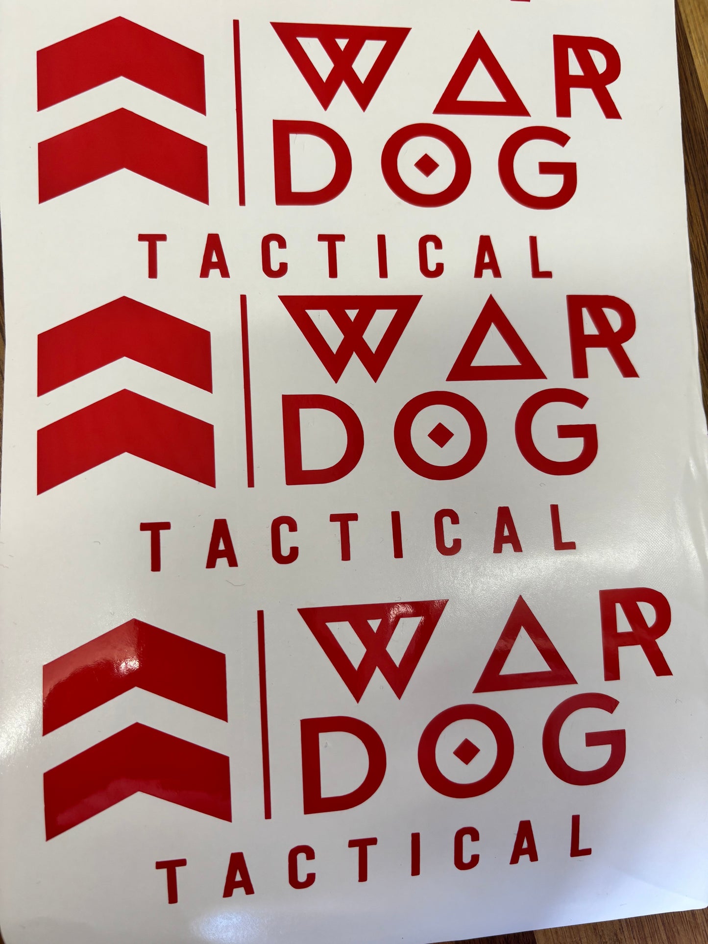 War Dog Sticker