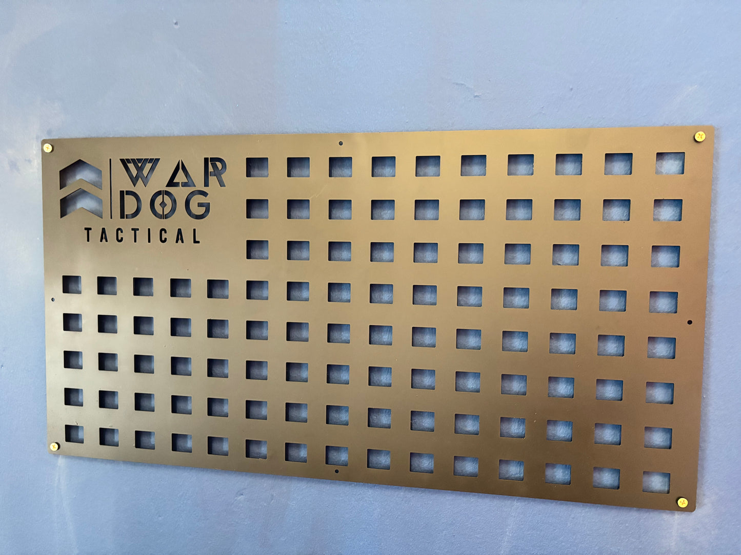 War Dog Steel Molle Panel