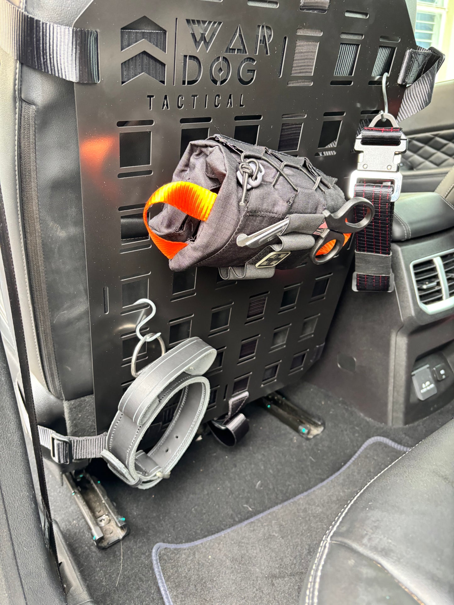 War Dog Car Seat Molle Panel