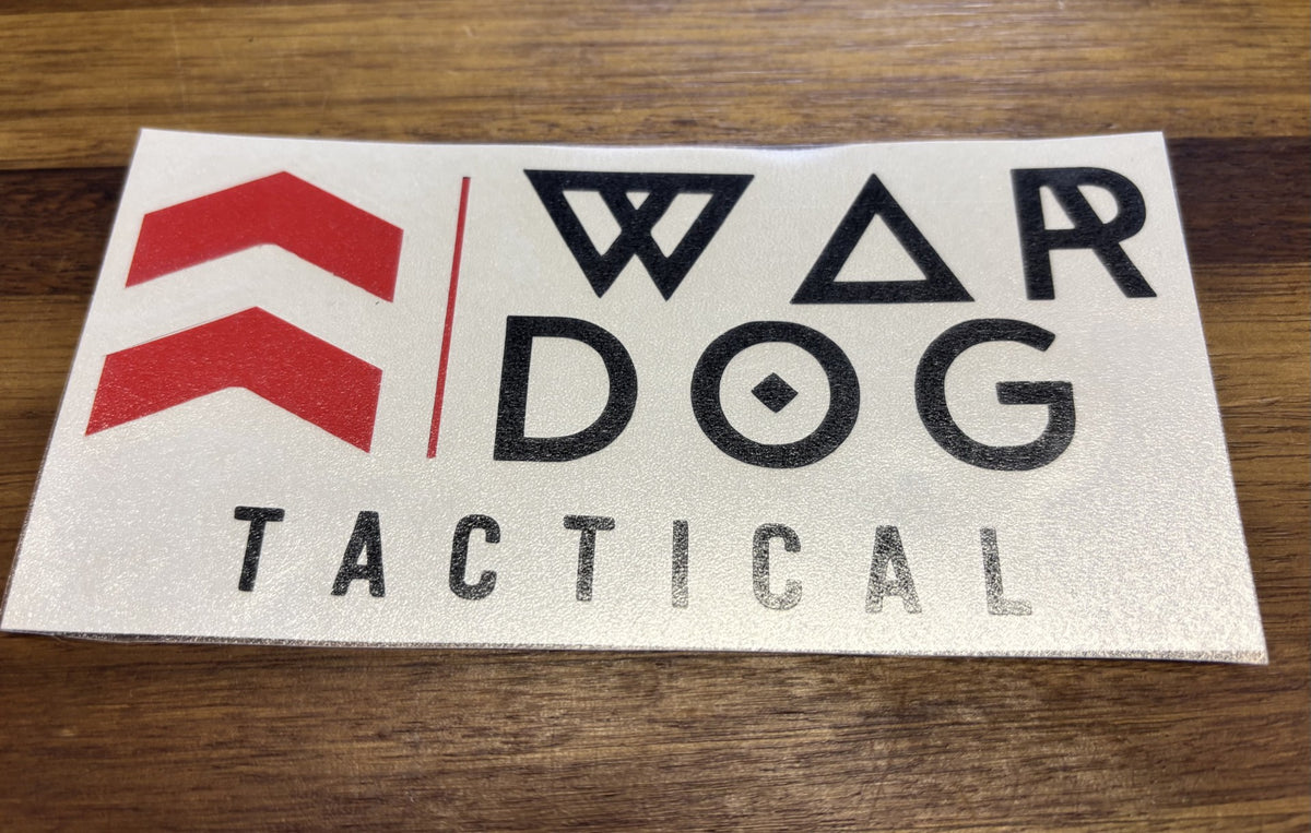 War Dog Sticker – Pet Bound Co.