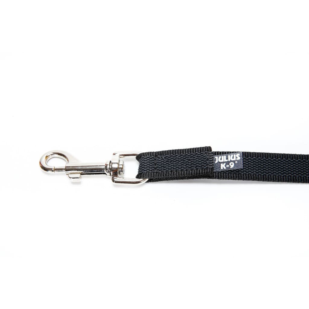 Julius K-9 Super Grip Leash - Black - 1.2m - Pet Bound Co.