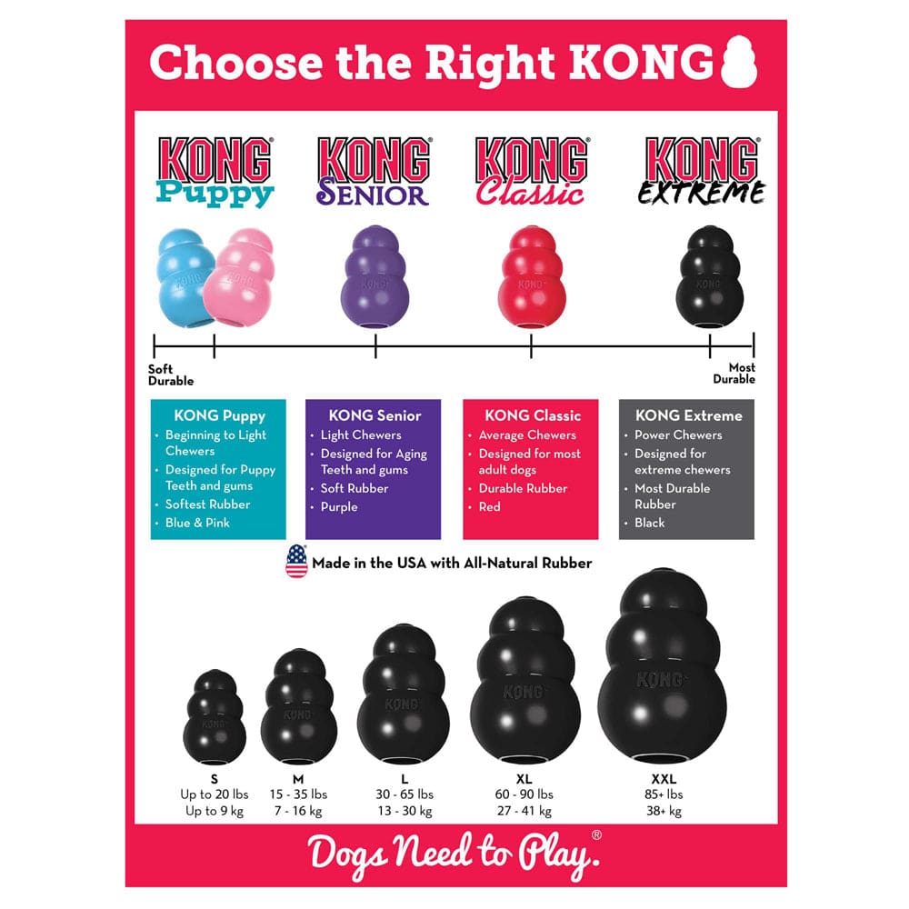 Kong Extreme Dog Toy - Pet Bound Co.