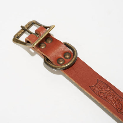 Leather Dog Collar - Leather Collar
