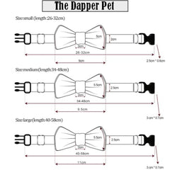 The Dapper Pet Spring Bow Tie Collar - Pet Bound Co.